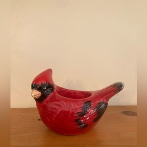 Yankee Candle Cardinal Bird Tea Light Candle Holder Lovebird